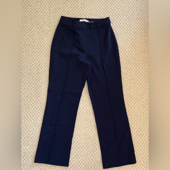 TORY BURCH Twill Khaki pants SIZE: 4 - Picture 2 of 7